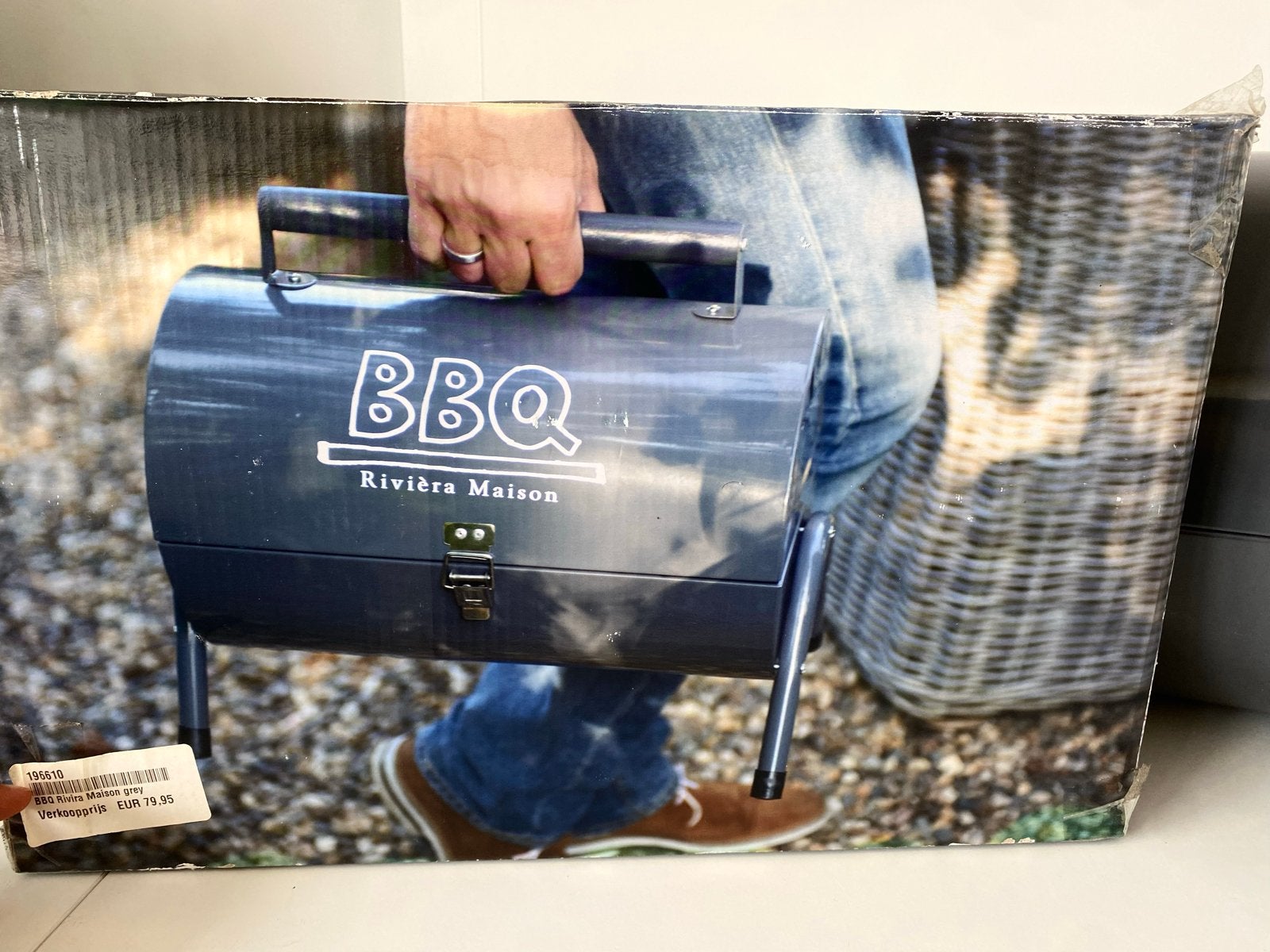 Riviera Maison BBQ - Draagbare Barbecue nieuw !!, Ophalen of Verzenden, Nieuw