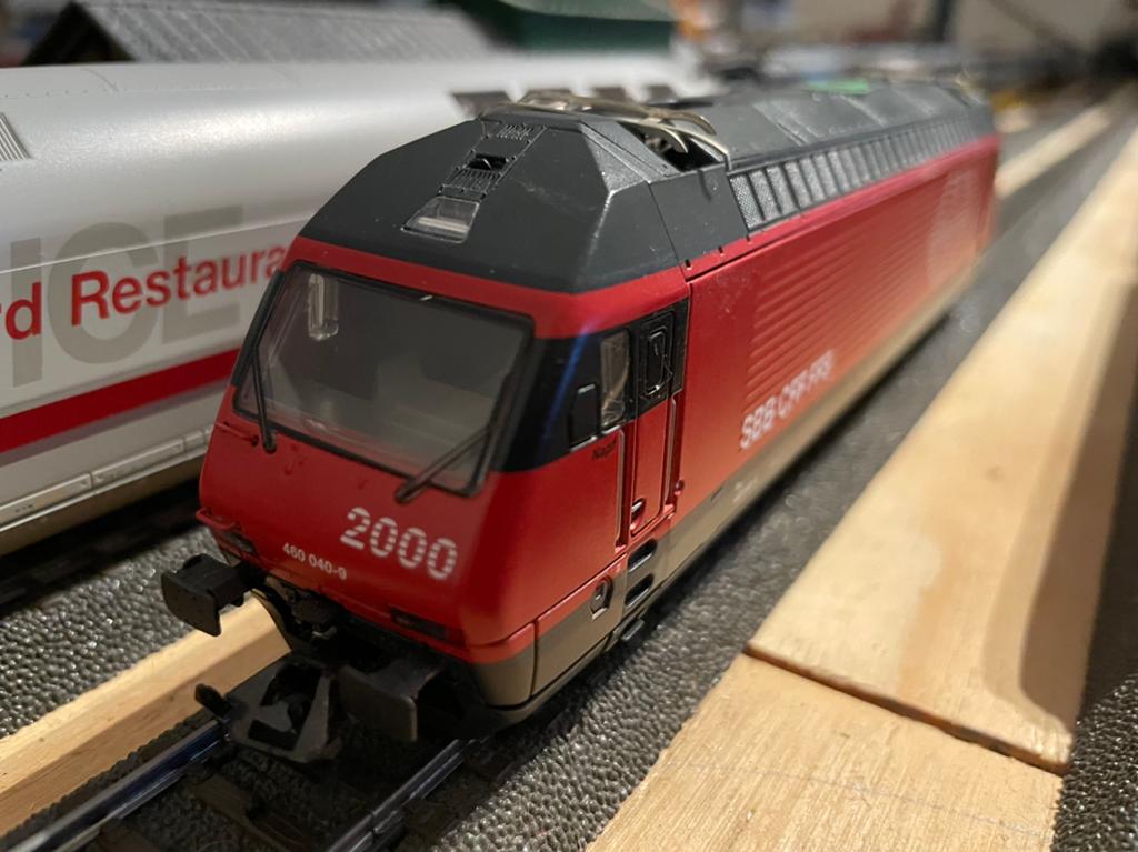 Marklin Zwitserse E loc H0 digitaal, Wisselstroom, Locomotief, Ophalen of Verzenden, Zo goed als nieuw