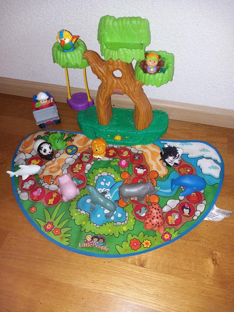 Dierentuin Little People met geluiden, Ophalen of Verzenden, Zo goed als nieuw, Overige typen