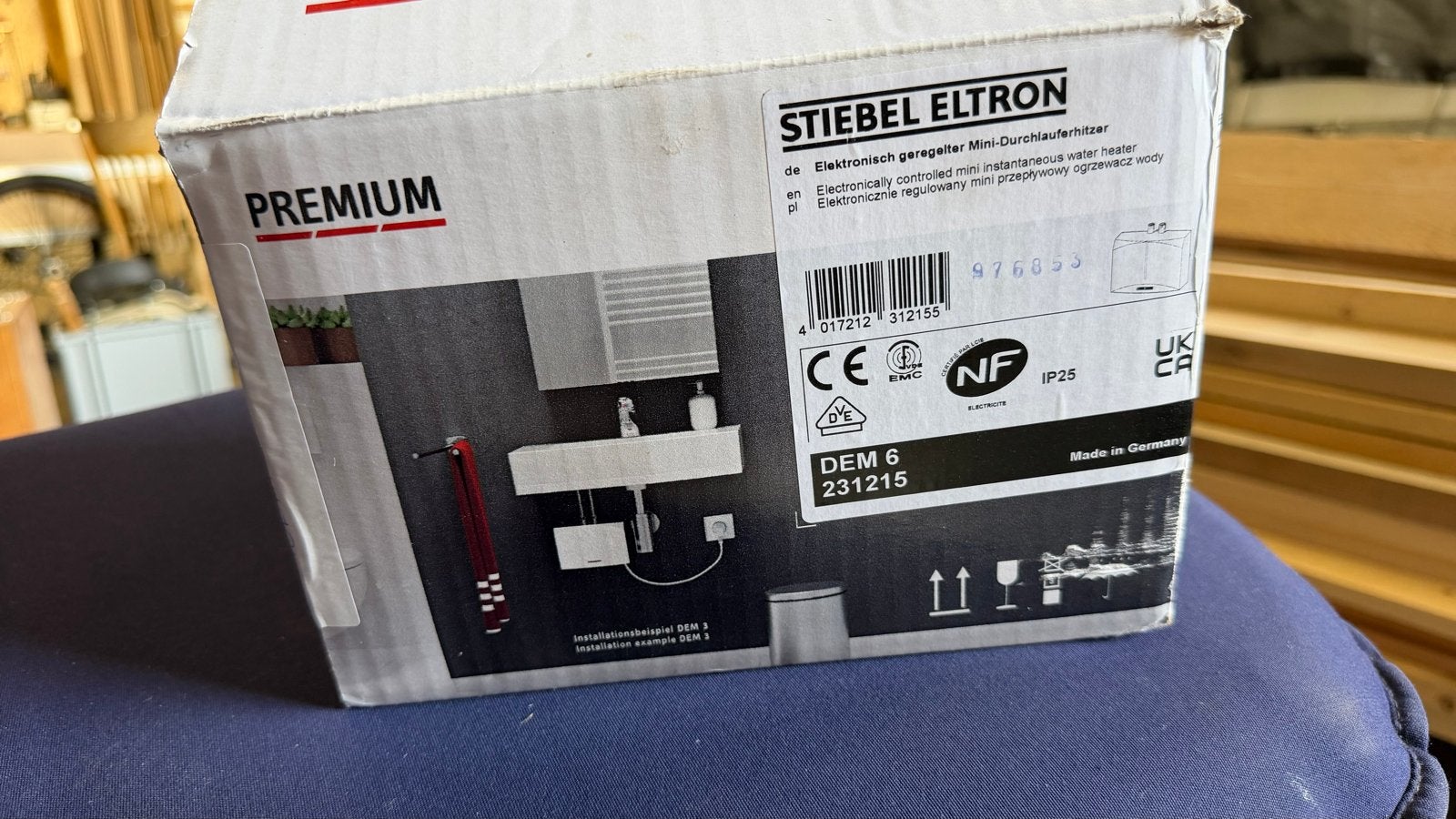 Stiebel Eltron Doorstroomboiler - Nieuw in doos, Minder dan 30 cm, Overige typen, Nieuw, Minder dan 60 cm