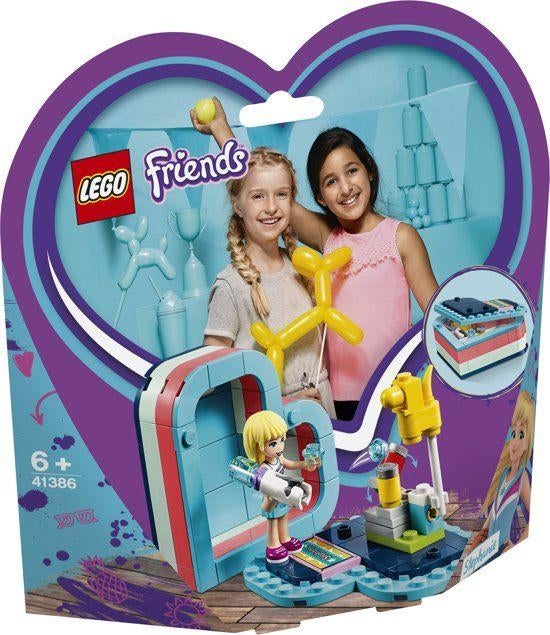 41386 LEGO Friends: Stephanie's Hartvormige Zomerdoos -Nieuw, Lego, Nieuw, Friends, Ophalen of Verzenden