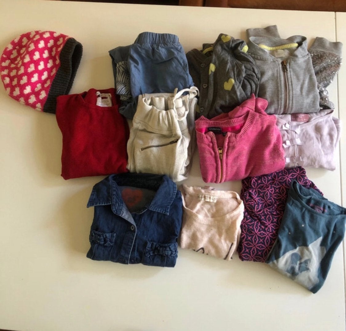 Leuke meisjeskledingbundel, diverse items en maten, Ophalen of Verzenden, Gebruikt, Overige maten