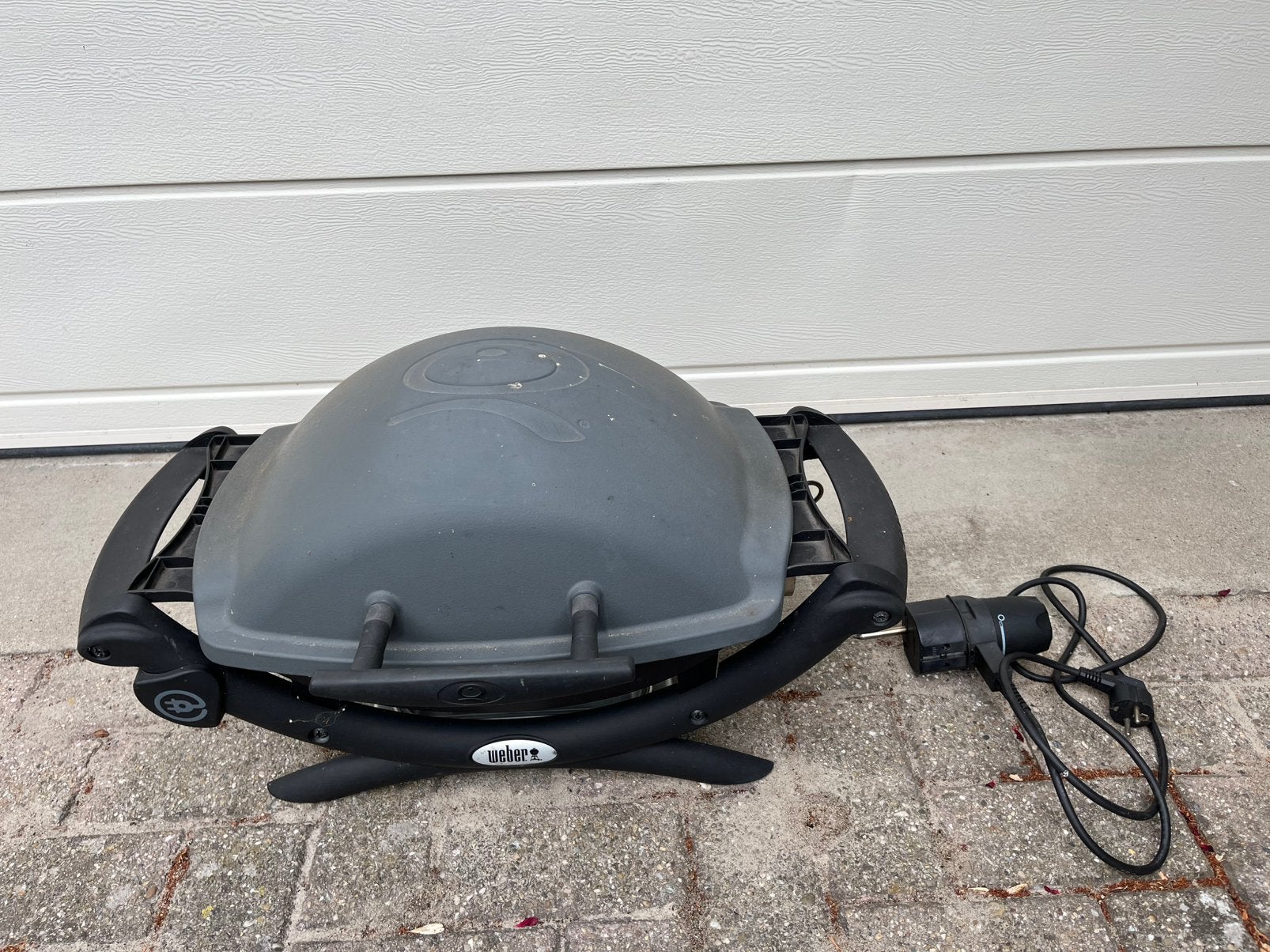 Weber Q 1400 barbeque onderdelen/defect, Ophalen, Gebruikt