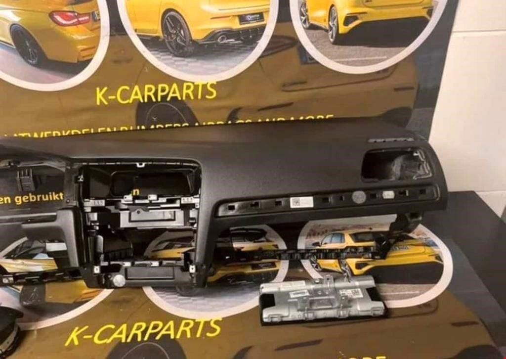 Airbag set VW Golf 7 VII 7.5 FACELIFT Origineel Dashboard, Info@fabrikant.eu, Ophalen of Verzenden, Fabrikant BV, Gebruikt