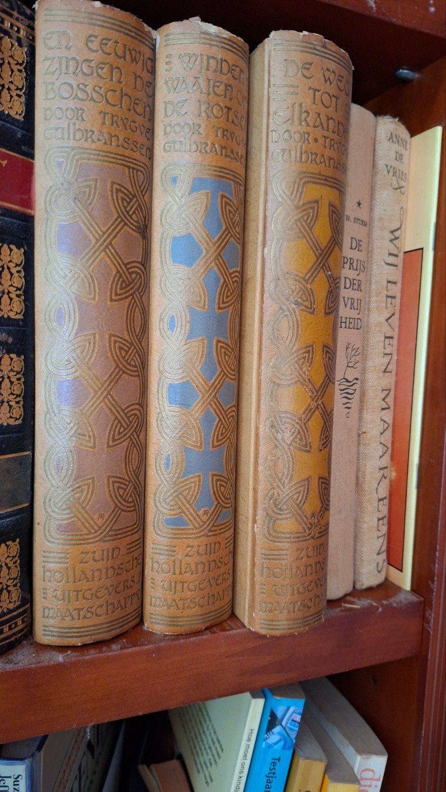 Trilogie Trygve Gulbranssen: Bossen, Wind, Weg, Boeken, Ophalen of Verzenden, Gelezen, Trygve Gulbranssen