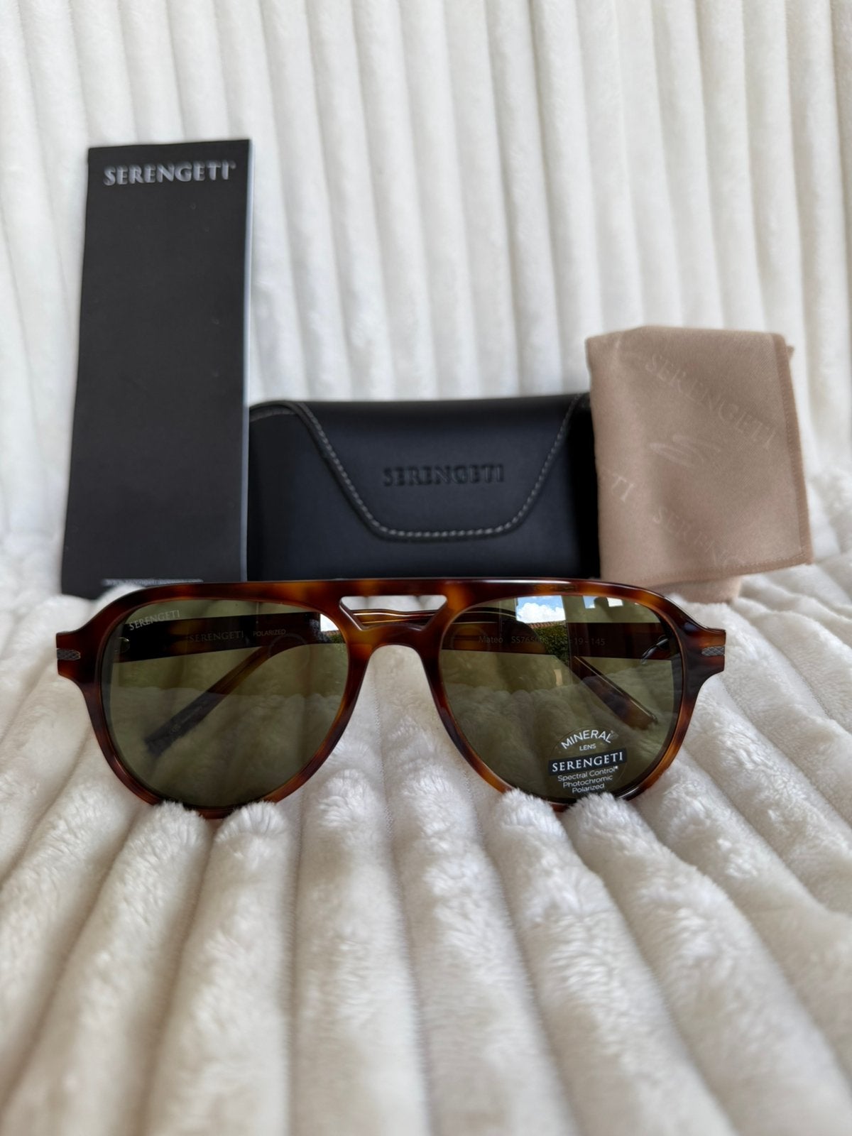 Serengeti Mateo SS765003 incl garantie en btw-factuur, Zonnebril, Verzenden, Nieuw, Nvt