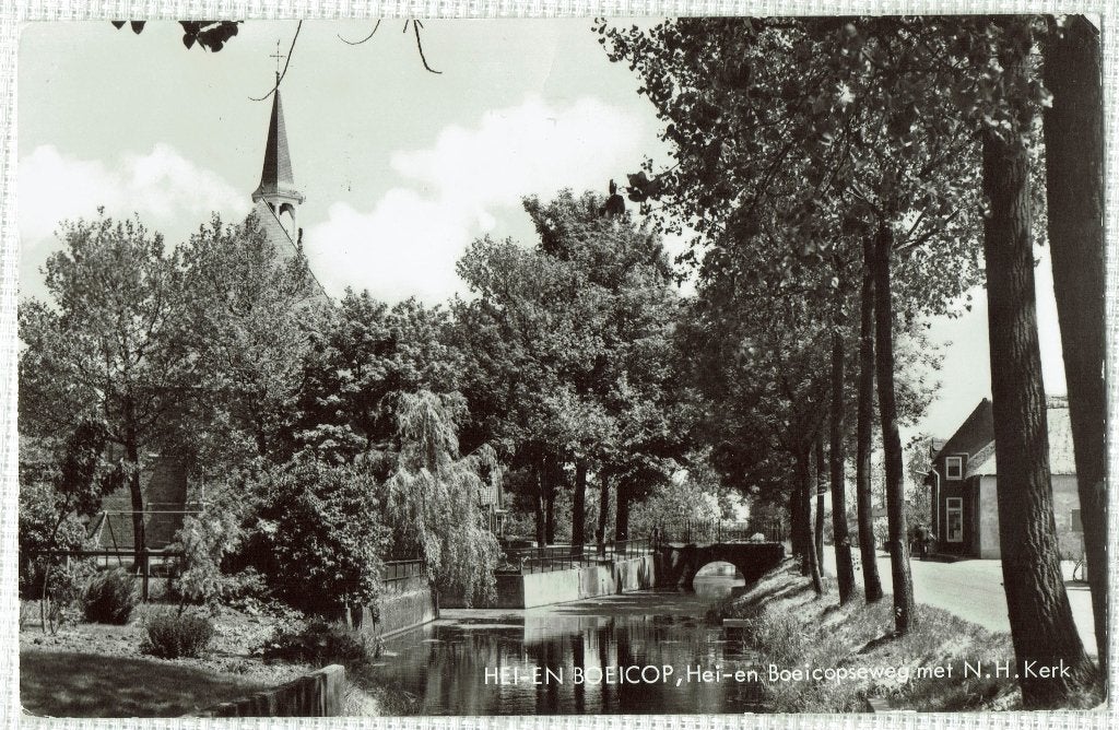 Hei- en Boeicop–Hei- en Boeicopseweg. Gelopen Gorinchem 1975, Ophalen of Verzenden, 1960 tot 1980, Gelopen, Utrecht