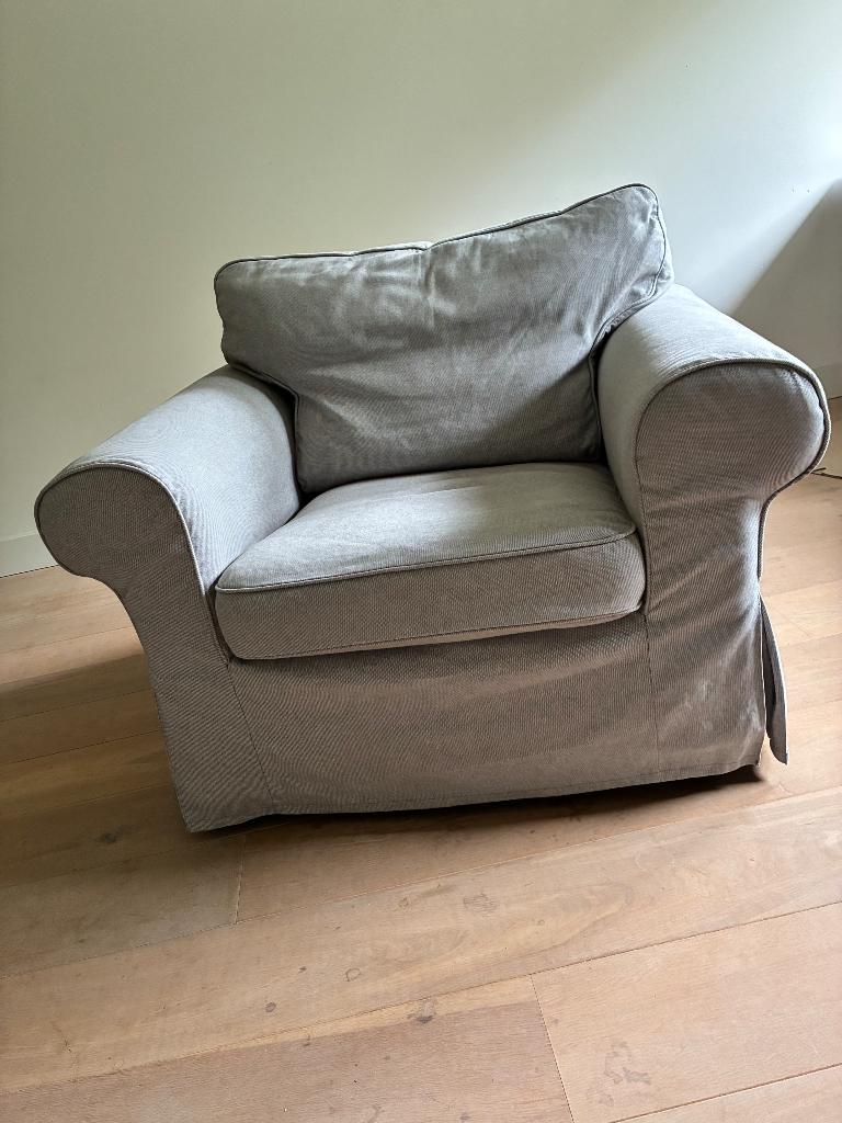 Ikea Ektorp stoel, Huis en Inrichting, Fauteuils, Ophalen, Gebruikt, 75 tot 100 cm, 75 tot 100 cm