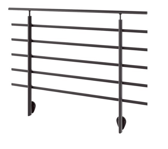 Aluminium balustrade zwart 250cm lang (compleet), Tuin en Terras, Ophalen, Nieuw, Aluminium, Tuinhek