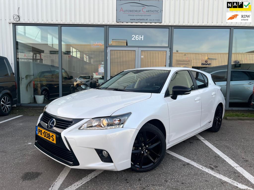 Lexus CT 200h Sport Edition NAVI | HALFLEEF | CLIMA | CRUISE, Auto's, Lexus, Bedrijf, Te koop, CT-H, ABS, Achteruitrijcamera, Airbags