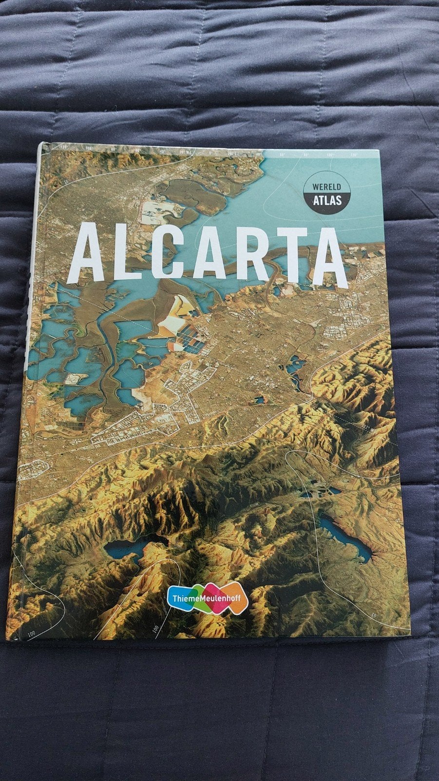Alcarta Wereldatlas - Kleine Beschadiging, Landkaart, 1800 tot 2000, Wereld, Ophalen