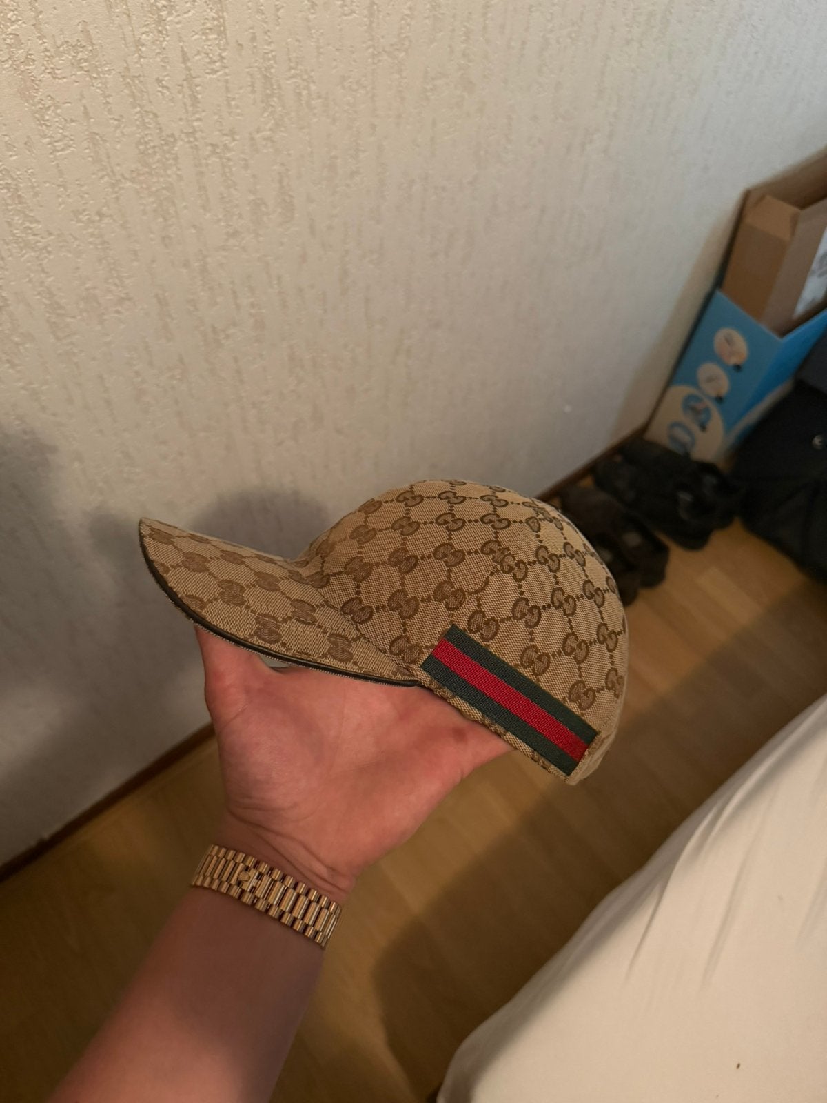 2x gucci pet origineel, Kleding | Heren, Hoeden en Petten, Ophalen of Verzenden, Nieuw