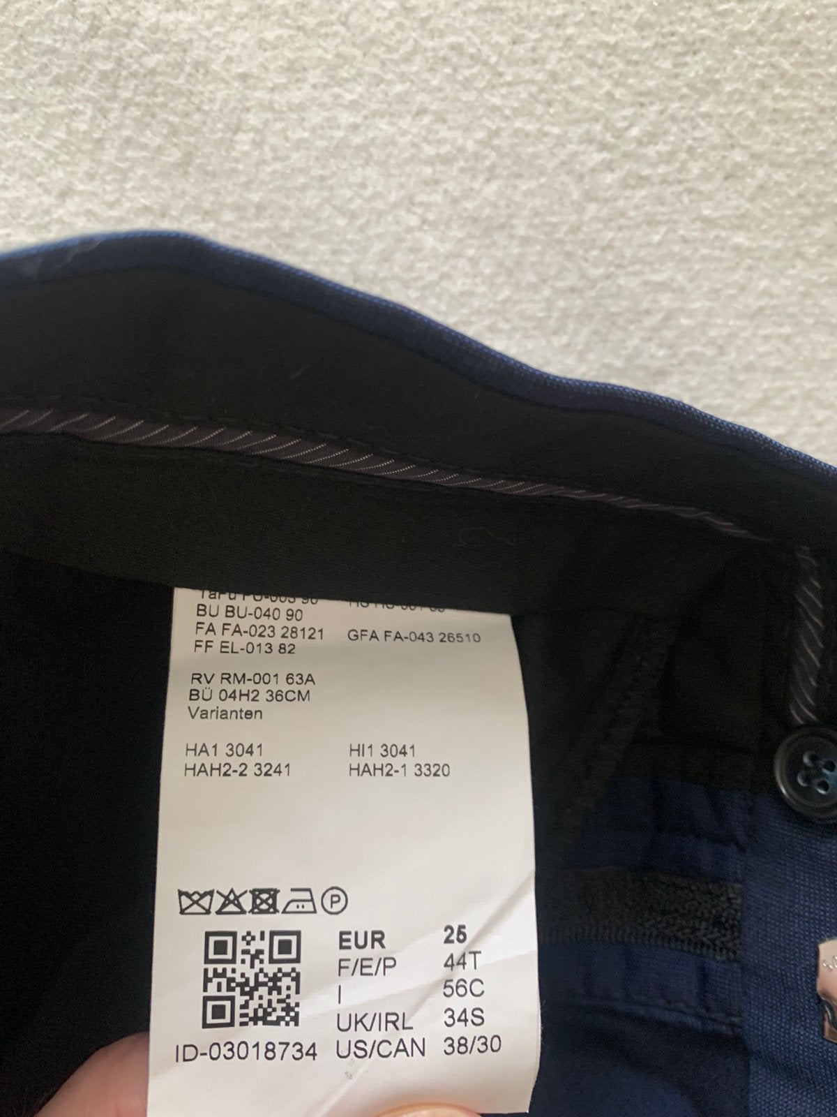 Carl Gross Herenpak - Donkerblauw - Maat 48/50 (M), Kleding | Heren, Kostuums en Colberts, Ophalen of Verzenden, Zo goed als nieuw