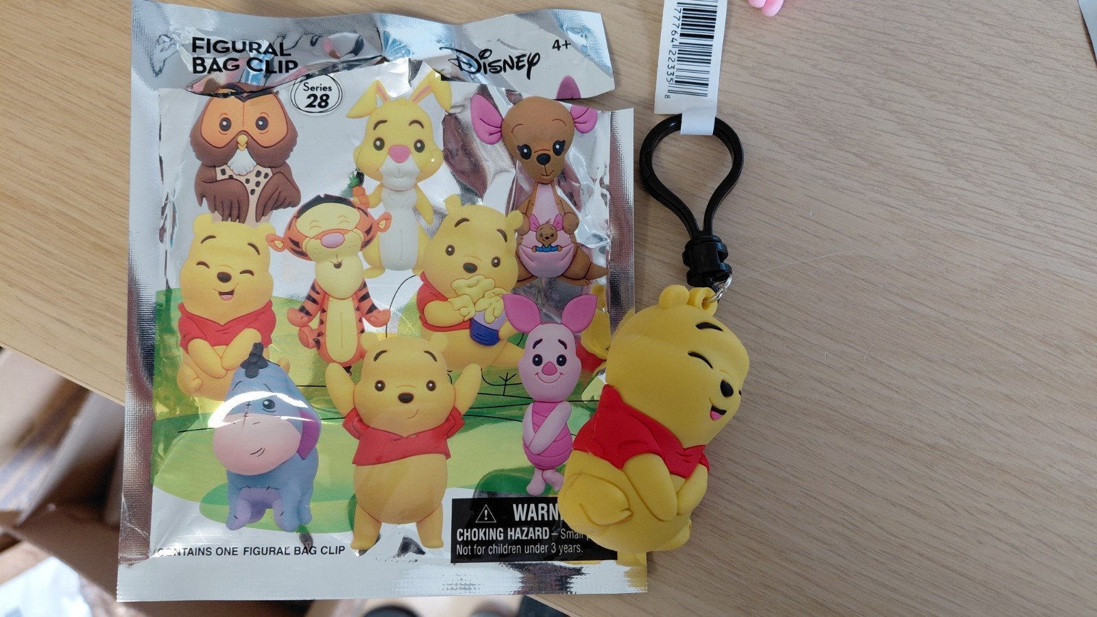 Disney figural keyring Winnie the pooh, Ophalen of Verzenden, Winnie de Poeh of vrienden, Zo goed als nieuw, Beeldje of Figuurtje