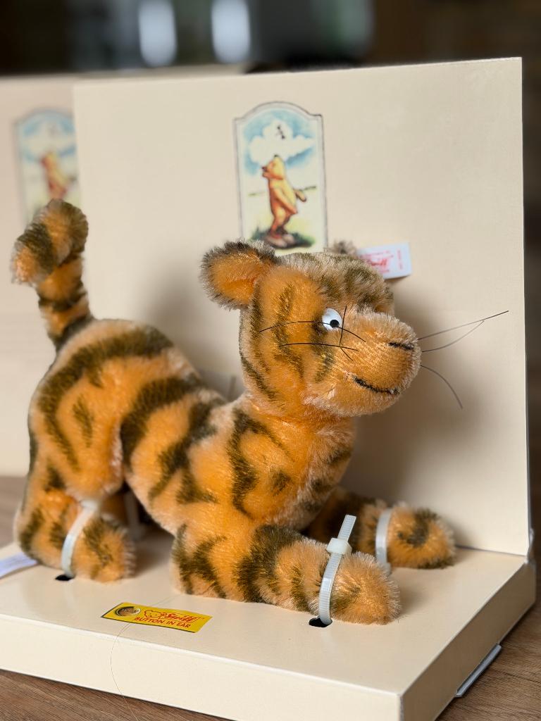 ** Tigger - Classic Pooh Collection Steiff **, Ophalen of Verzenden, Zo goed als nieuw, Stoffen beer, Steiff