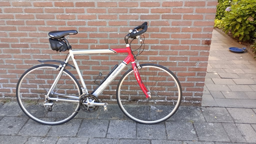Mooie gave racefiets, Ophalen, Gebruikt, 26 inch, Aluminium