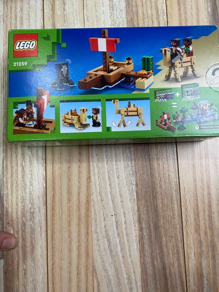 Lego minecraft the pirate, Ophalen of Verzenden, Zo goed als nieuw