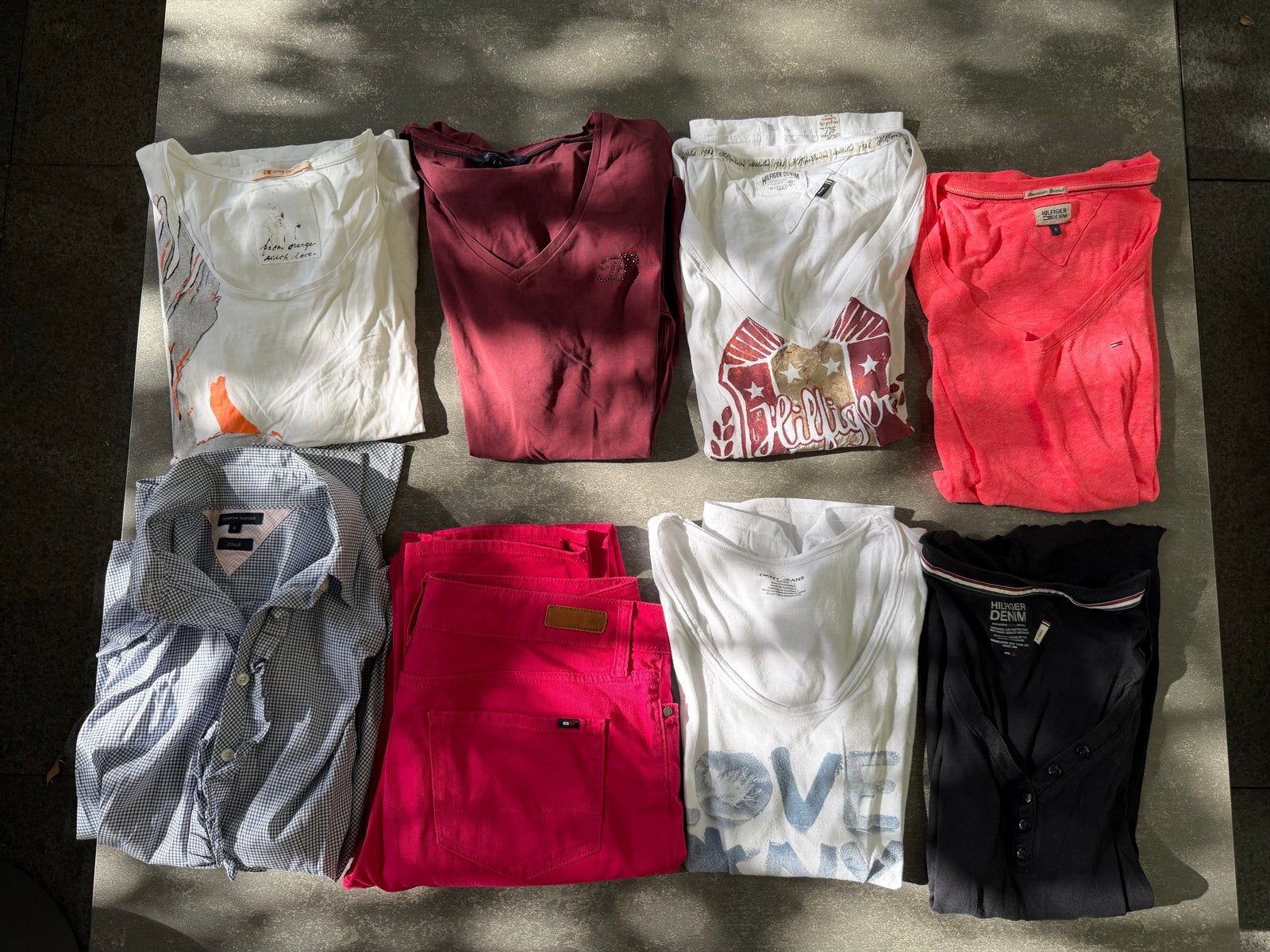 Dameskledingpakket: 8 stuks van Tommy Hilfiger, Boss Orange,, Wit, Ophalen of Verzenden, Korte mouw, Maat 36 (S)