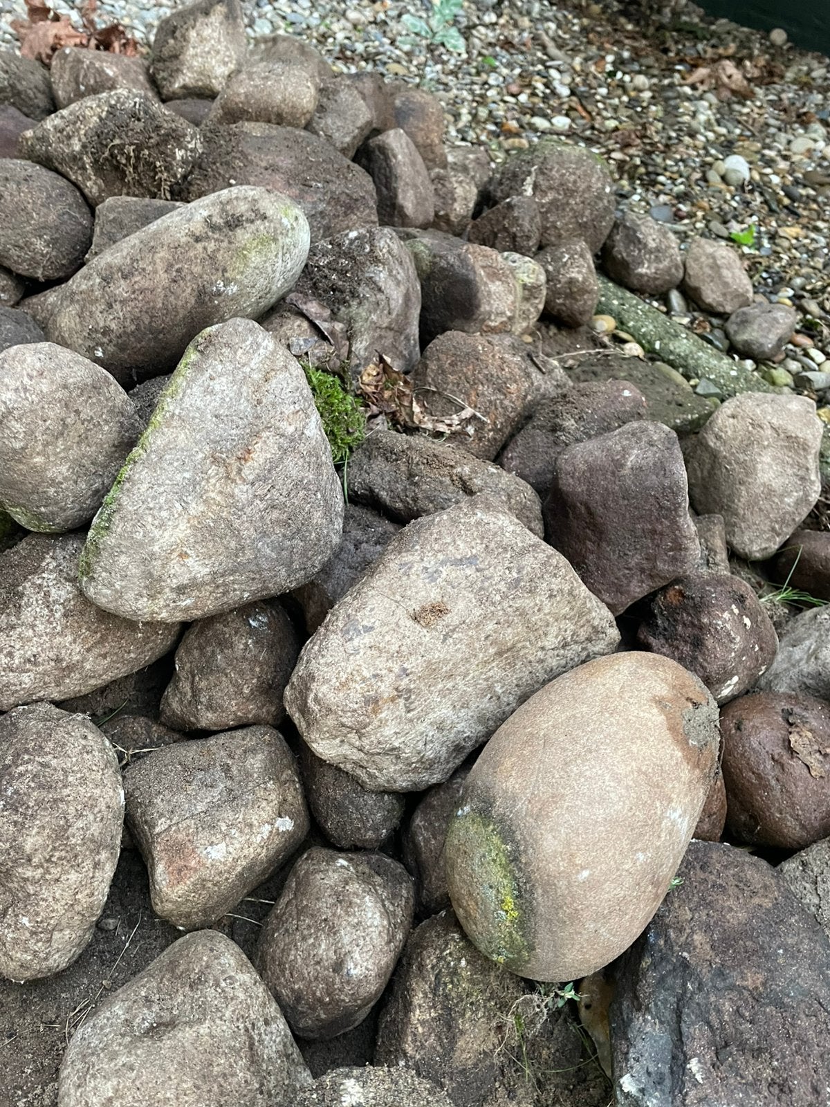 Grote rivierkeien / zwerfkeien, Tuin en Terras, Ophalen, Overige materialen, Gebruikt, Kei