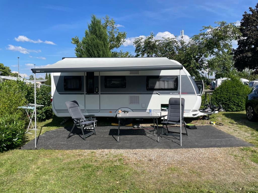 Hobby De Luxe Edition 495 UL - Ruime en complete caravan, Caravans en Kamperen, Caravans, Rondzit, Hobby, Particulier, 5 tot 6 meter