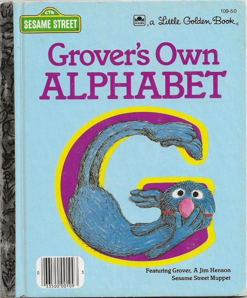 Grover’s Own ALPHABET – a Little Golden Book - ABC boek, Ophalen of Verzenden, Zo goed als nieuw, Fictie algemeen