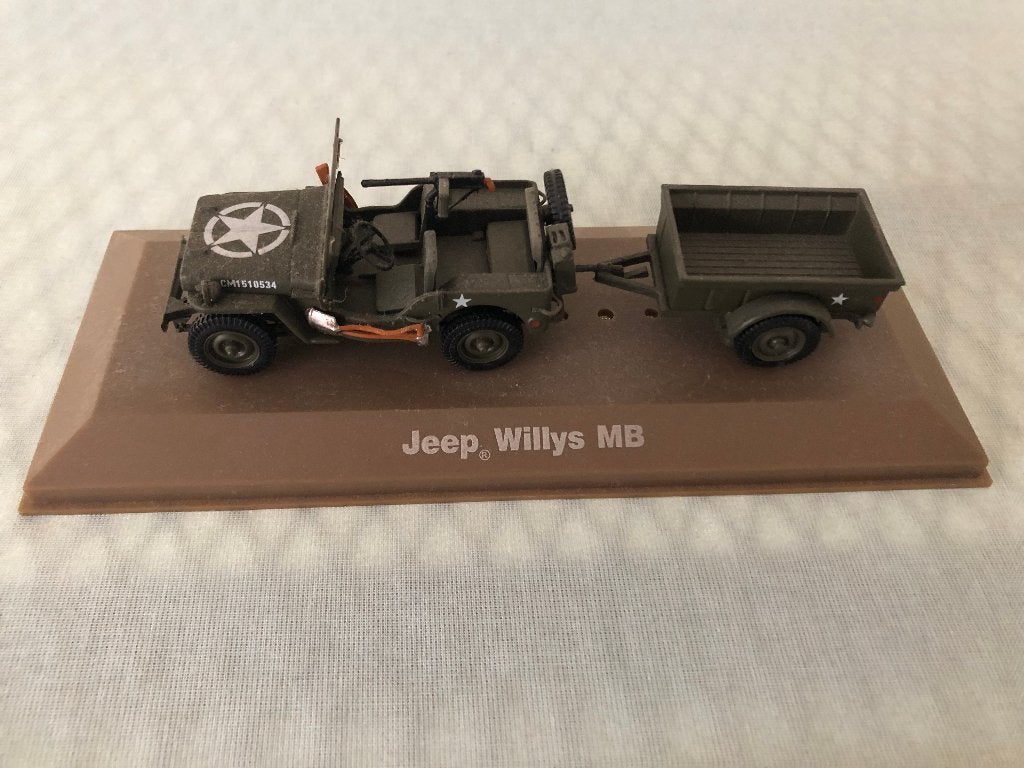 model Jeep Willys MB, Hobby en Vrije tijd, Ophalen of Verzenden, Zo goed als nieuw, Auto, Overige merken