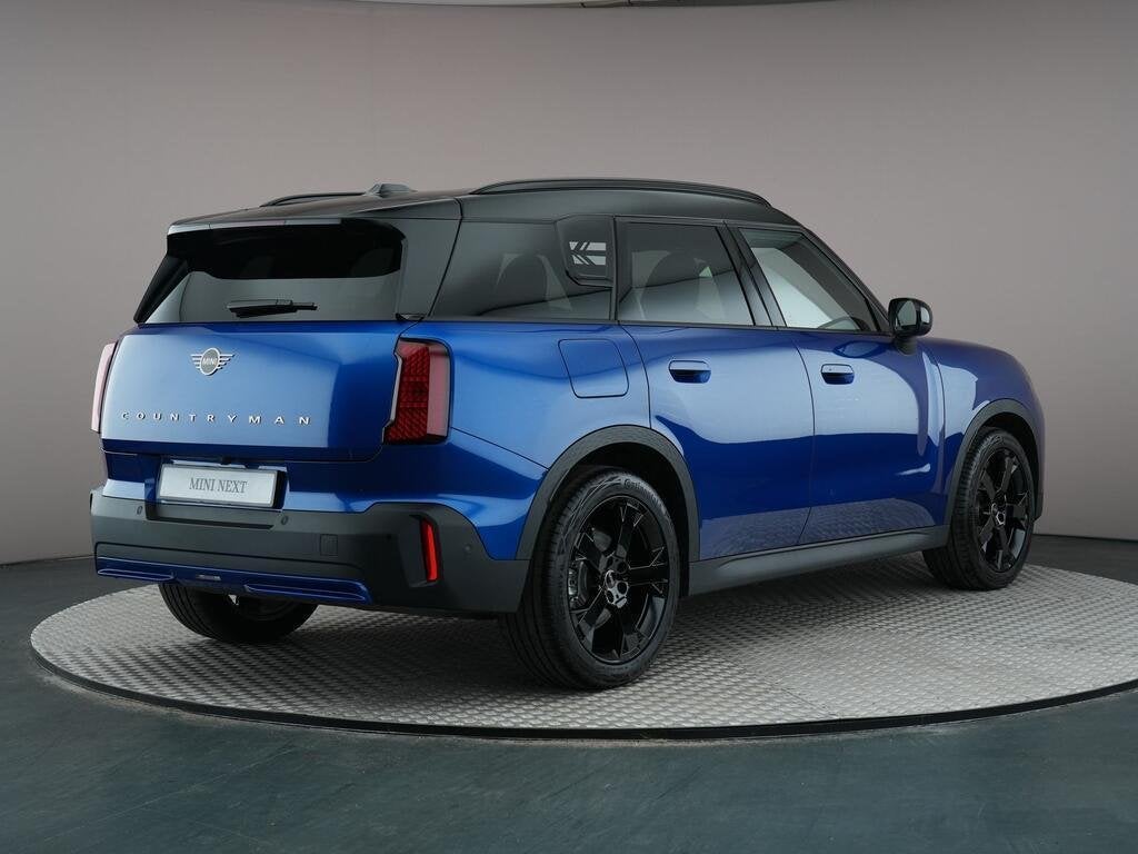 MINI Countryman E Pakket M | Classic Trim | Comfort Acces |, Gebruikt, Countryman, Blauw, Leder en Stof