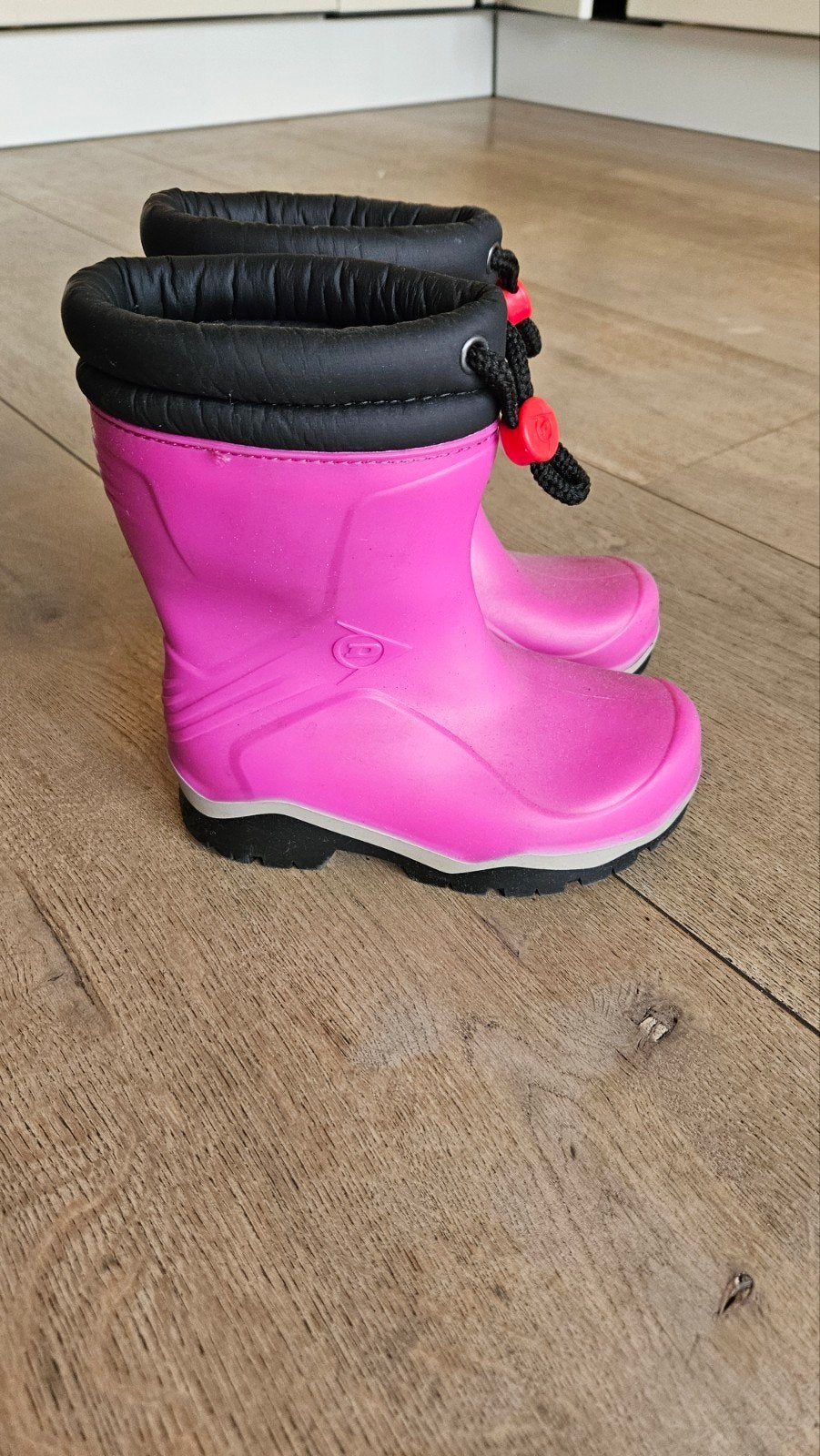 Dunlop regenlaarzen, maat 29, Ophalen of Verzenden, Zo goed als nieuw, Jongen of Meisje, Laarzen