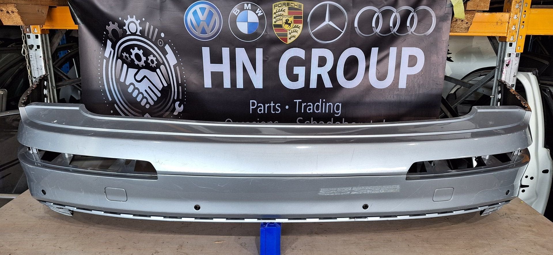 AUDI Q7 4M0 ACHTERBUMPER, Gebruikt, -, -, Ophalen of Verzenden