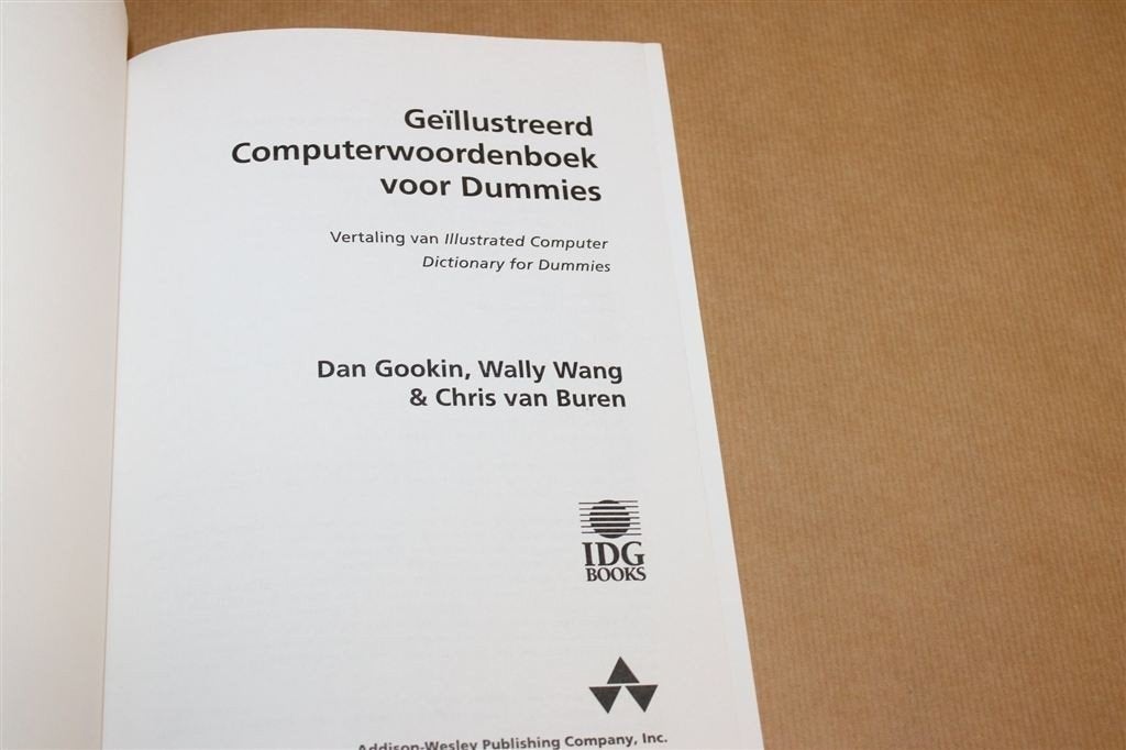Computerwoordenboek voor Dummies —Vintage Geïllustreerd 1994, Ophalen of Verzenden, Gelezen, Internet of Webdesign