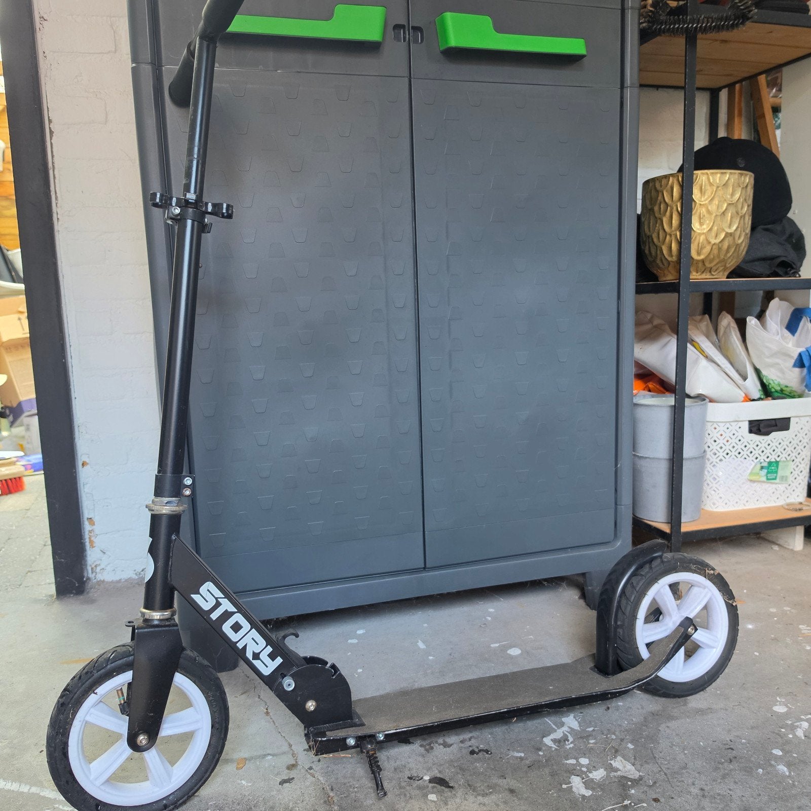 Zwart step, Fietsen en Brommers, Ophalen, Gewone step