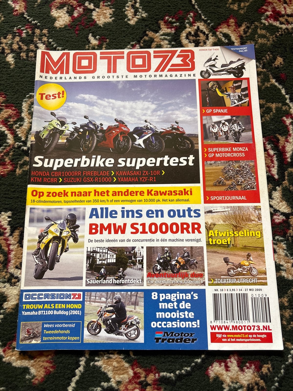 Moto 73 - Nederlands Grootste Motormagazine, Boeken, Ophalen of Verzenden, Gelezen