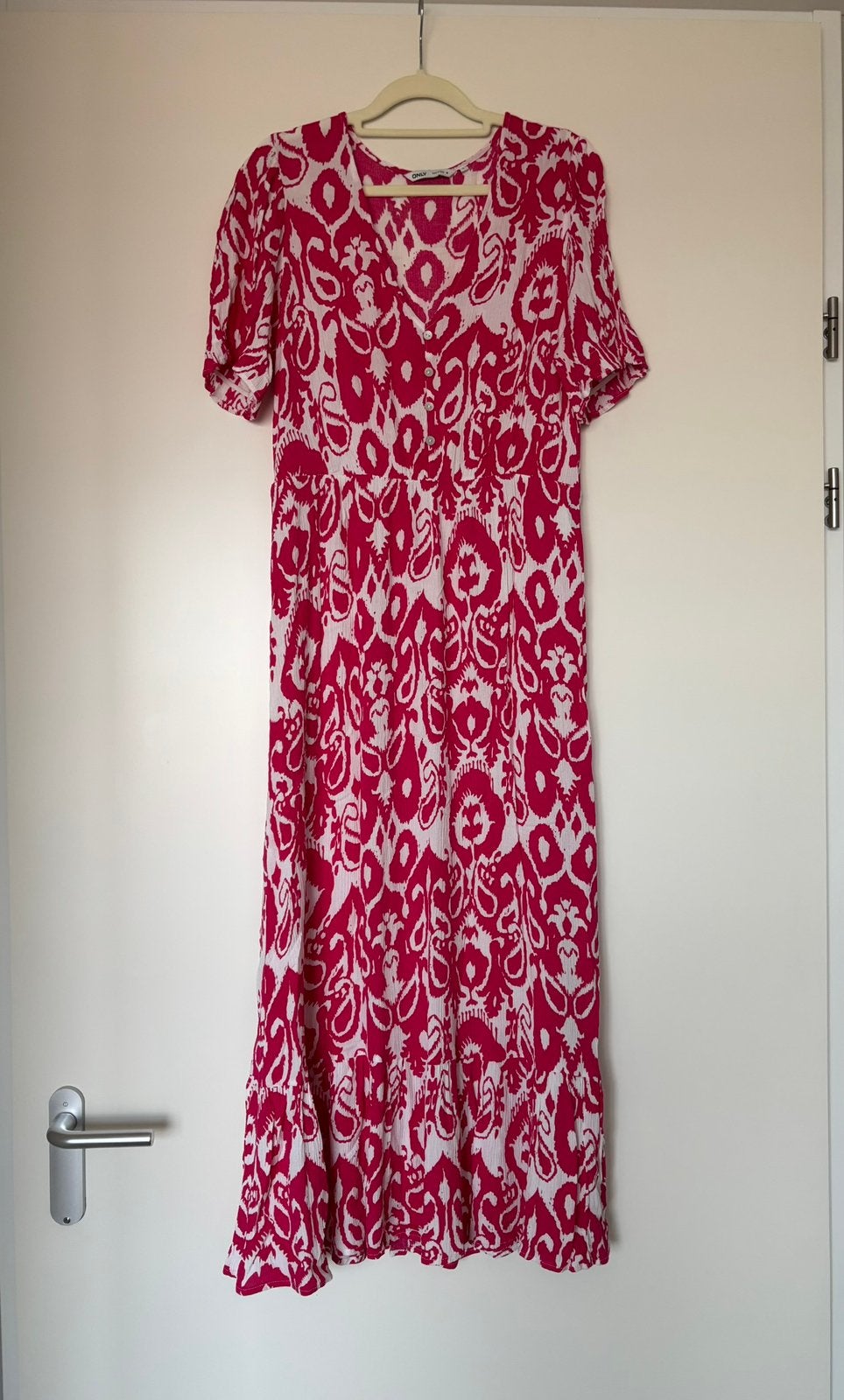 Nieuwe jurk Only maat L roze fuchsia, Verzenden, Maat 42/44 (L), Nieuw, Roze