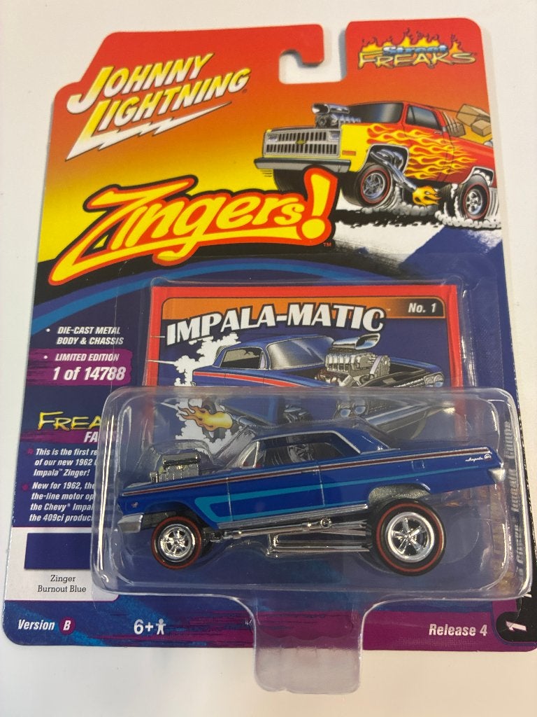 89276: Chevrolet Impala Coupe - 1962 - Johnny Lightning 1:64, Auto, Nieuw, Ophalen of Verzenden, Oskar-Jäger-Strasse 173_K4, 50825 Köln, Germany