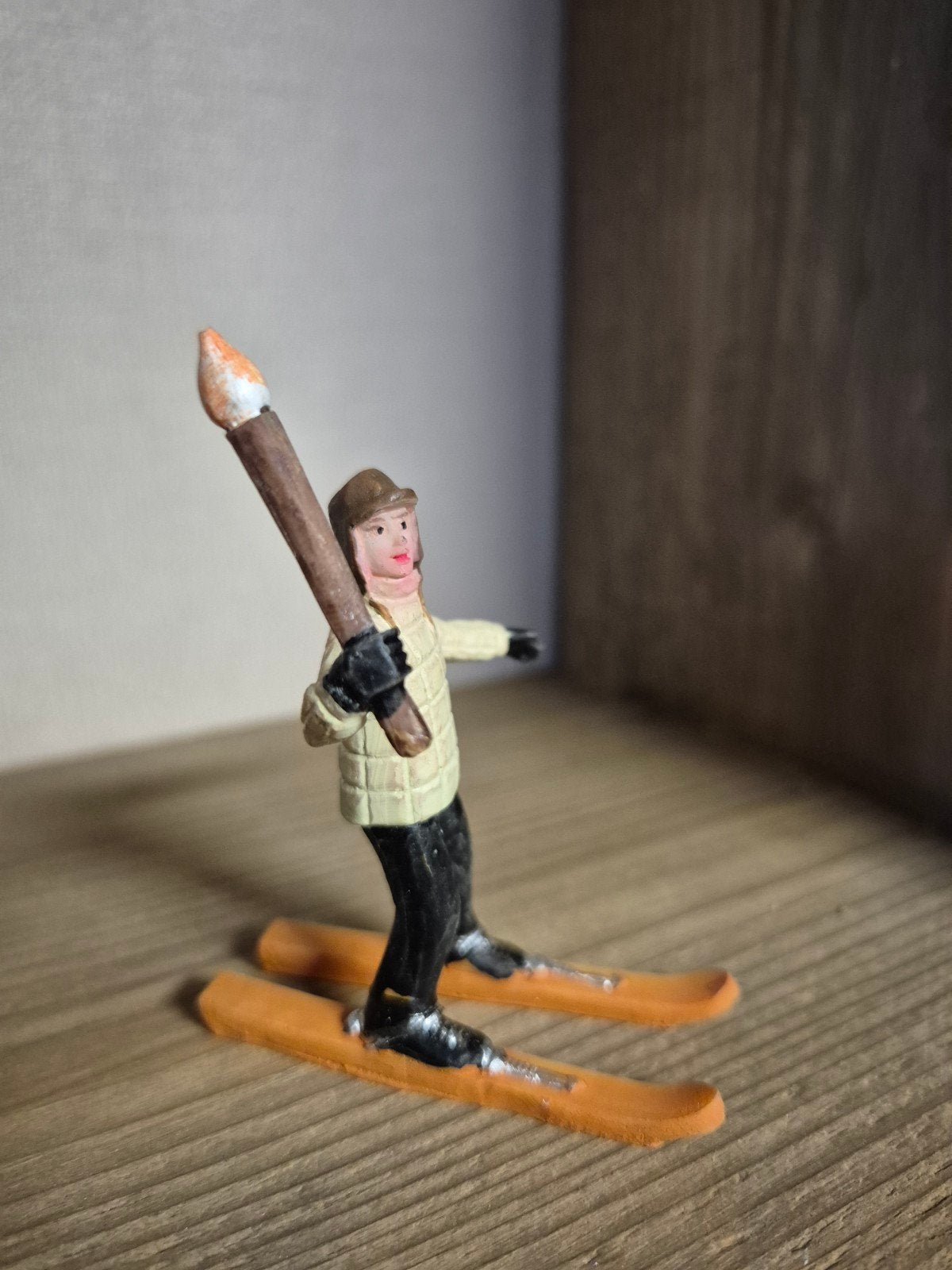 Kerstdorp figuur kersthuisjes, Diversen, Kerst, Ophalen of Verzenden, Zo goed als nieuw