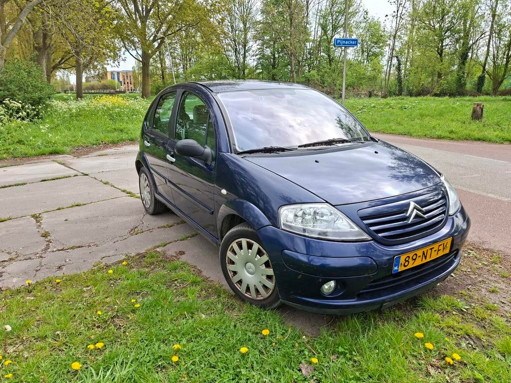 Betrouwbare Citroën C3 1.4 I 2004 Blauw, Voorwielaandrijving, Blauw, Origineel Nederlands, Handgeschakeld