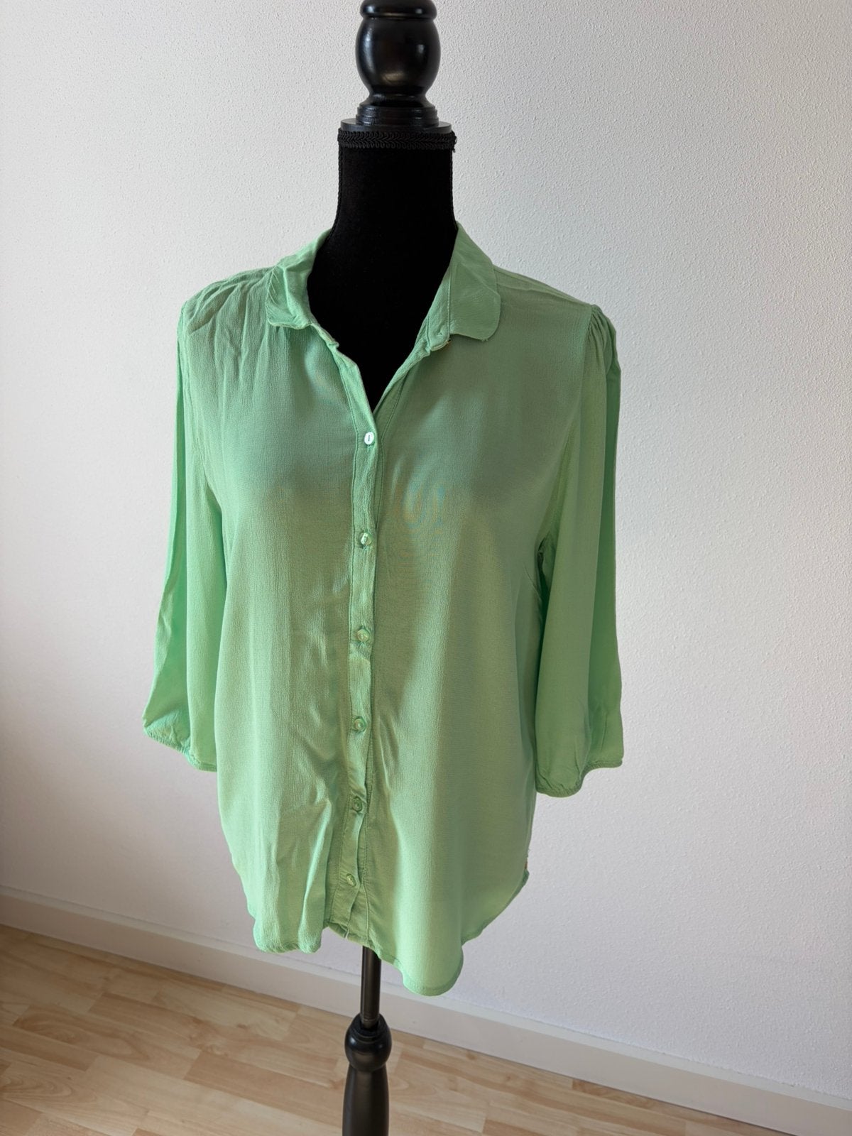 Fabienne Chapot blouse maat 38 lichtgroen, Ophalen of Verzenden, Zo goed als nieuw, Maat 38/40 (M), Groen