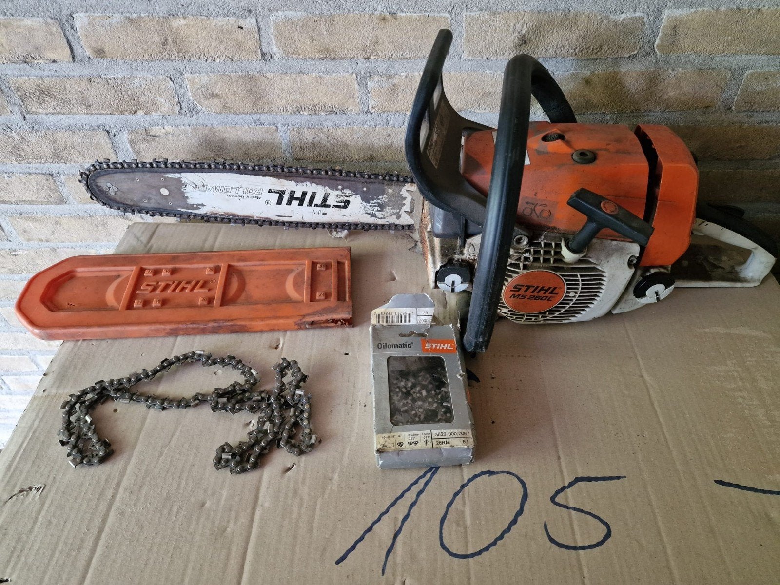 Stihl MS 280C Kettingzaag met nieuwe ketting, Ophalen of Verzenden