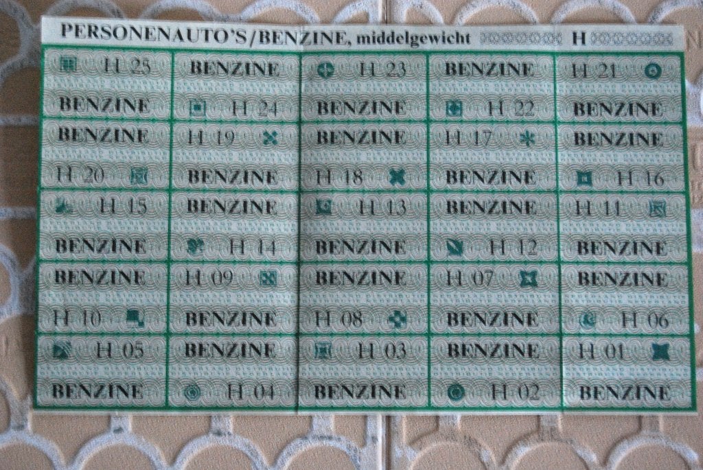 Benzinebonnen Oliecrisis, Verzamelen, Ophalen of Verzenden, Overige typen