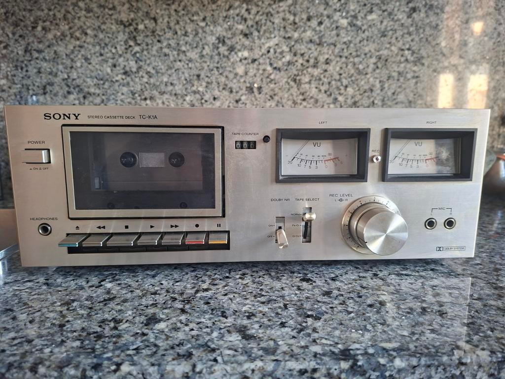 Sony stereo cassette deck TC-K1A, Ophalen, Sony