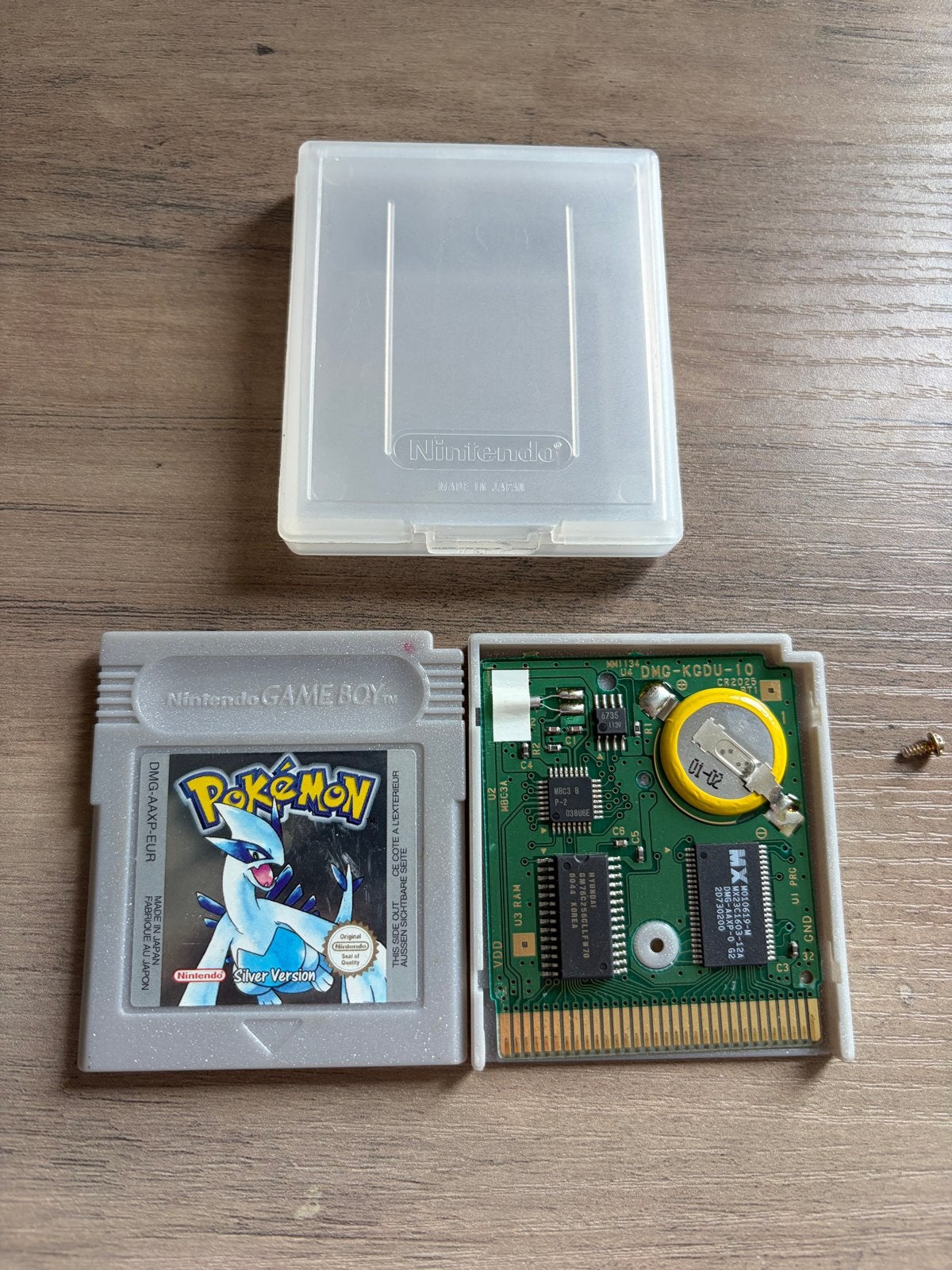 Pokémon Silver Version Game Boy Color (DMG-AWP-EUR), Spelcomputers en Games, Gebruikt, 1 speler, Ophalen of Verzenden, Role Playing Game (Rpg)
