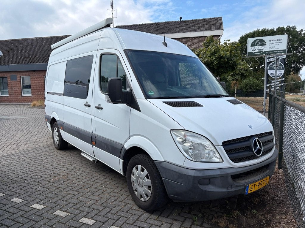 Mercedes-Benz Sprinter 313 CDI, Caravans en Kamperen, Campers, Chemisch toilet, Buscamper of Camperbus, Mercedes, Afzuigkap