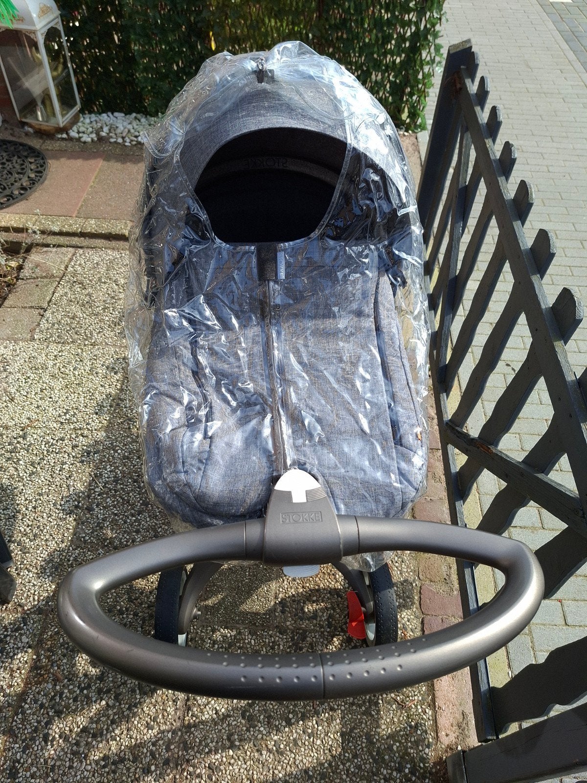 Stokke kinderwagen  Grijs, Ophalen of Verzenden, Zo goed als nieuw, Overige merken, Met autostoeltje