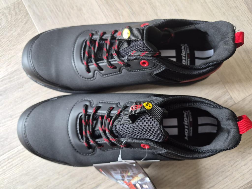 Redbrick Motion Fuse S3 Veiligheidsschoenen Maat 43 Nieuw, Kleding | Heren, Schoenen, Redbrick, Zwart, Nieuw, Ophalen of Verzenden