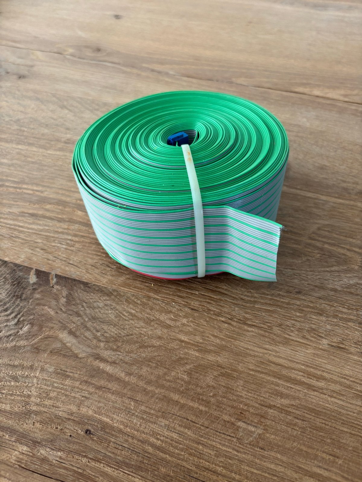Platte kabel (lintkabel) SCSI - Groen/Rood, Computers en Software, Pc- en Netwerkkabels, Ophalen of Verzenden, Nieuw