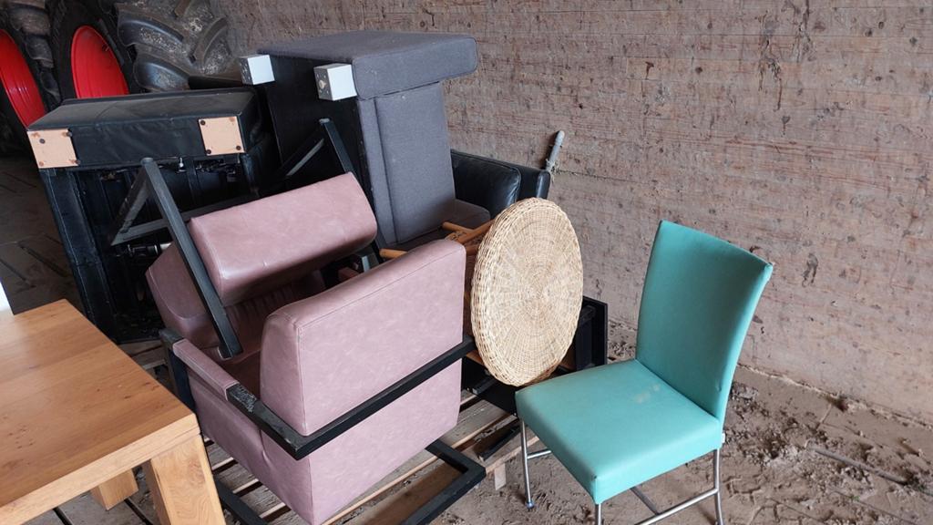 Diverse stoelen en meubels - partij, Huis en Inrichting, Stoelen, Ophalen of Verzenden, Vijf, Zes of meer stoelen