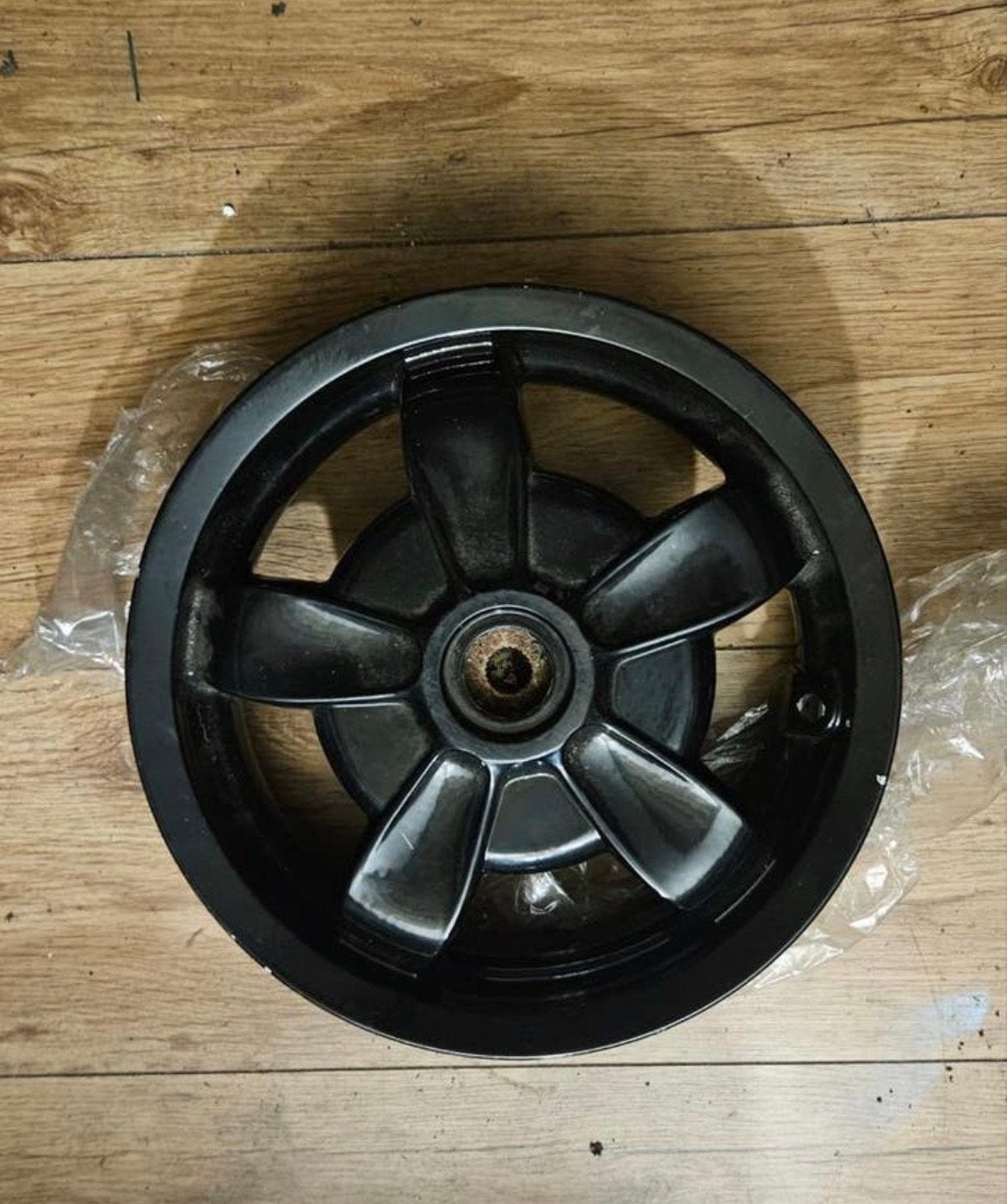 Achtervelg vespa Primavera zwart 11 inch 4t €20, Ophalen of Verzenden, Gebruikt, Overige typen, Vespa
