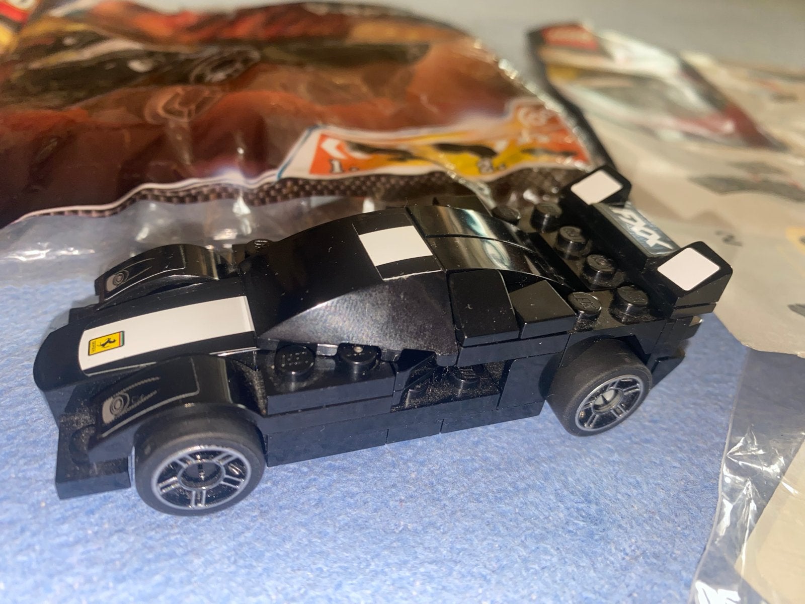 Lego Shell V-Power Ferrari FXX 30195 helemaal compleet zgan, Kinderen en Baby's, Speelgoed | Bouwstenen, Zo goed als nieuw, Overige merken
