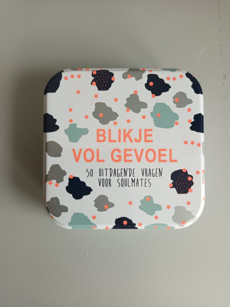 Hema blikje vol gevoel 50 uitdagende vragen voor soulmates, Ophalen of Verzenden, Zo goed als nieuw, Hema