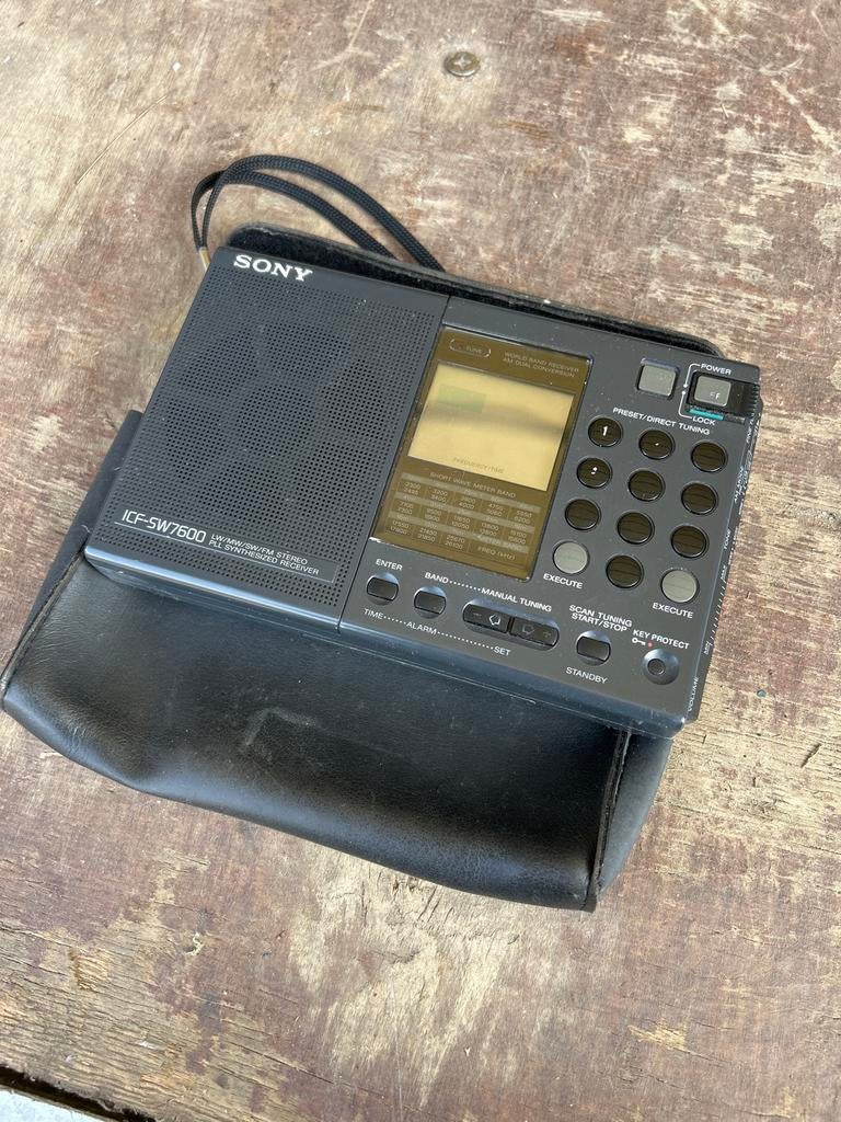 Sony ICF-SW7600 wereldontvanger incl originele doos, Ophalen of Verzenden, Gebruikt, Wereldontvanger